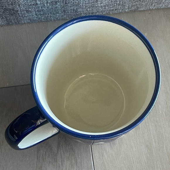 [Set of 2]  Polish Nordic Blue Evergreen Mug + Hedgehog Brush Ornament (NIB/NWT) - Picture 8 of 11